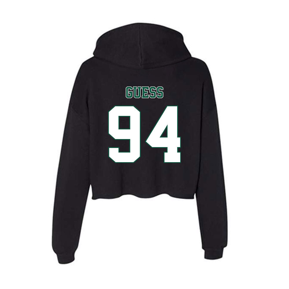 Northeastern State - NCAA Football : Ayden Guess - Women's Crop Fleece Hoodie-1
