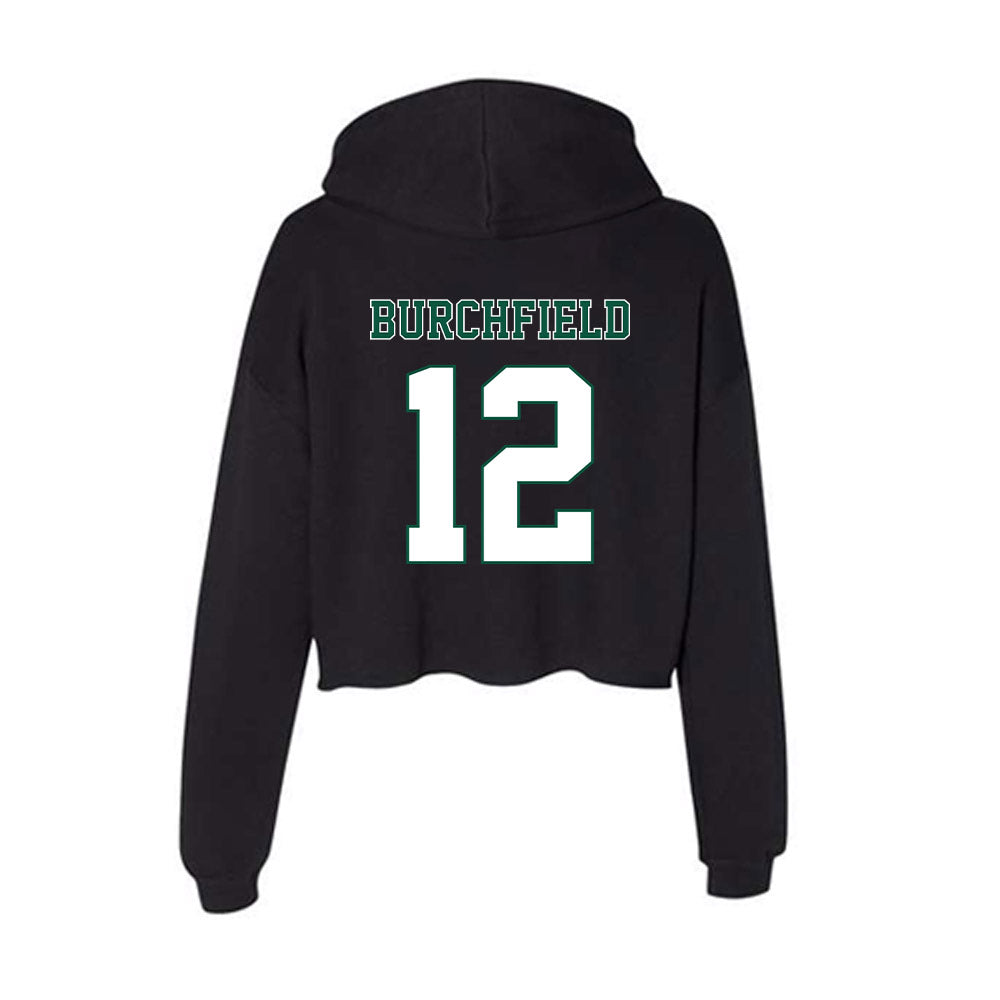 Northeastern State - NCAA Softball : Brynn Burchfield - Women's Crop Fleece Hoodie-1