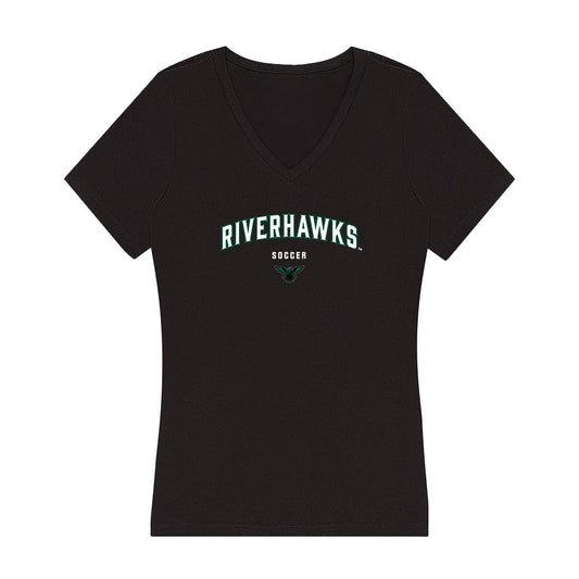Northeastern State - NCAA Women's Soccer : Kaylee Foster - Women's V-Neck T-Shirt-0