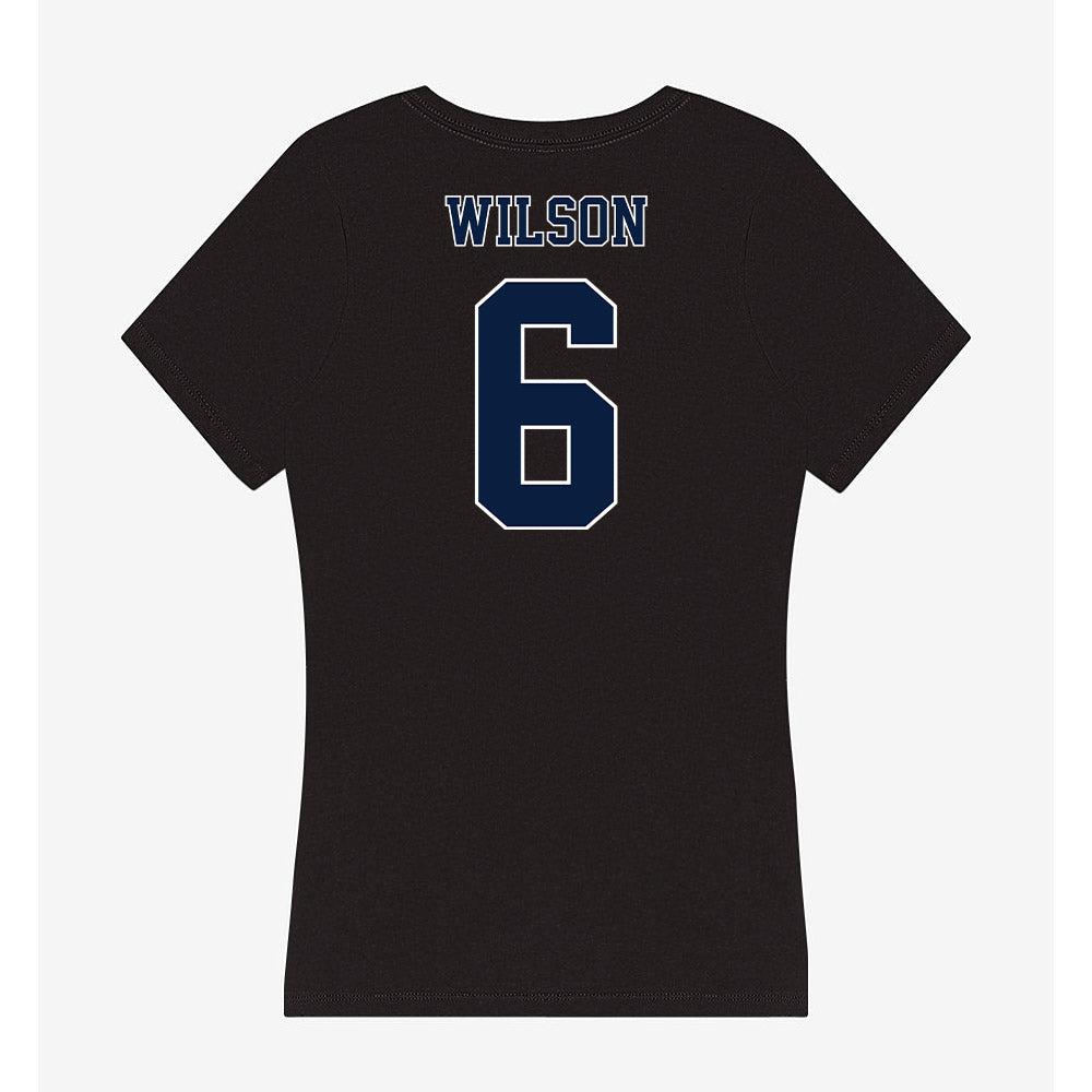 Nevada - NCAA Football : Cooper Wilson - Women's V-Neck T-Shirt-1