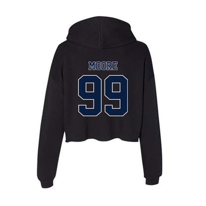Nevada - NCAA Women's Soccer : Avery Moore - Women's Crop Fleece Hoodie-1