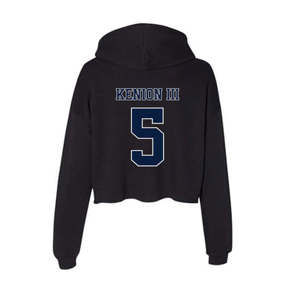 Nevada - NCAA Football : Murvin Kenion III - Women's Crop Fleece Hoodie-1