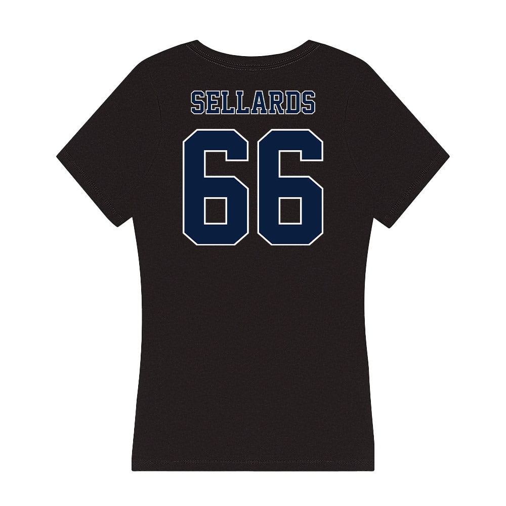Nevada - NCAA Football : Henry Sellards - Women's V-Neck T-Shirt-1