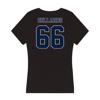 Nevada - NCAA Football : Henry Sellards - Women's V-Neck T-Shirt-1
