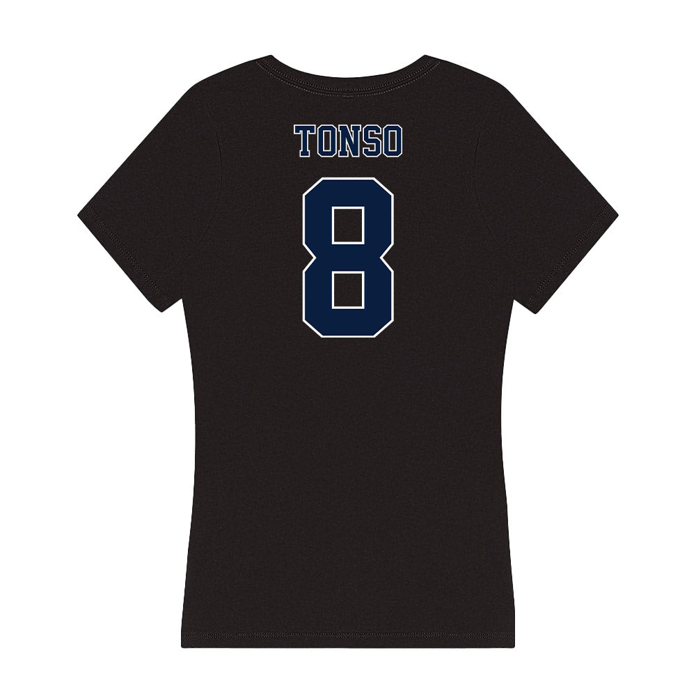 Nevada - NCAA Softball : Bella Tonso - Women's V-Neck T-Shirt-1