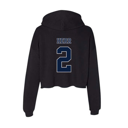 Nevada - NCAA Women's Volleyball : Mckaley Herr - Women's Crop Fleece Hoodie-1