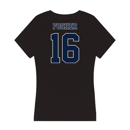  - NCAA Baseball : Peyton Fosher - Women's V-Neck T-Shirt-1