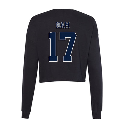 Nevada - NCAA Women's Volleyball : Alexa Ham - Women's Cropped Crew Fleece-1