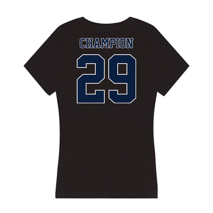 Nevada - NCAA Football : Christopher Champion - Women's V-Neck T-Shirt-1