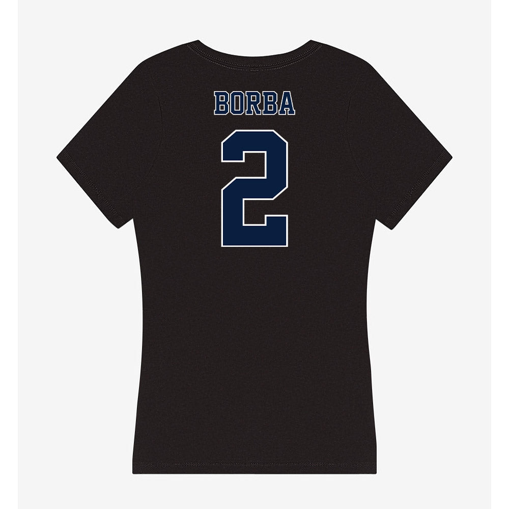 Nevada - NCAA Women's Soccer : Natalie Borba - Women's V-Neck T-Shirt-1