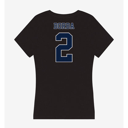 Nevada - NCAA Women's Soccer : Natalie Borba - Women's V-Neck T-Shirt-1