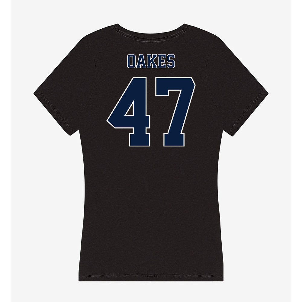 Nevada - NCAA Baseball : Ryan Oakes - Women's V-Neck T-Shirt-1