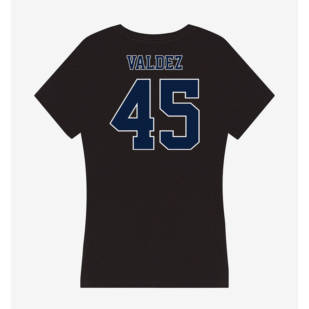 Nevada - NCAA Baseball : Eric Valdez - Women's V-Neck T-Shirt-1