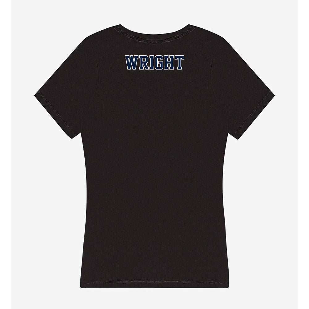 Nevada - NCAA Women's Swimming & Diving : Isabelle Wright - Women's V-Neck T-Shirt-1