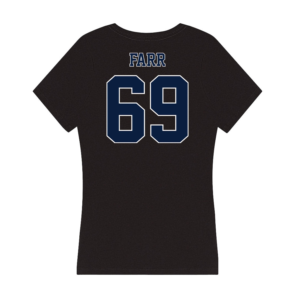 Nevada - NCAA Football : Luke Farr - Women's V-Neck T-Shirt-1