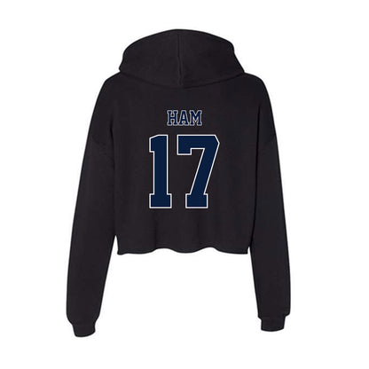 Nevada - NCAA Women's Volleyball : Alexa Ham - Women's Crop Fleece Hoodie-1