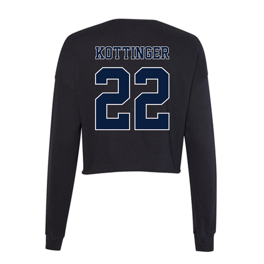 Nevada - NCAA Baseball : Caedon Kottinger - Women's Cropped Crew Fleece-1