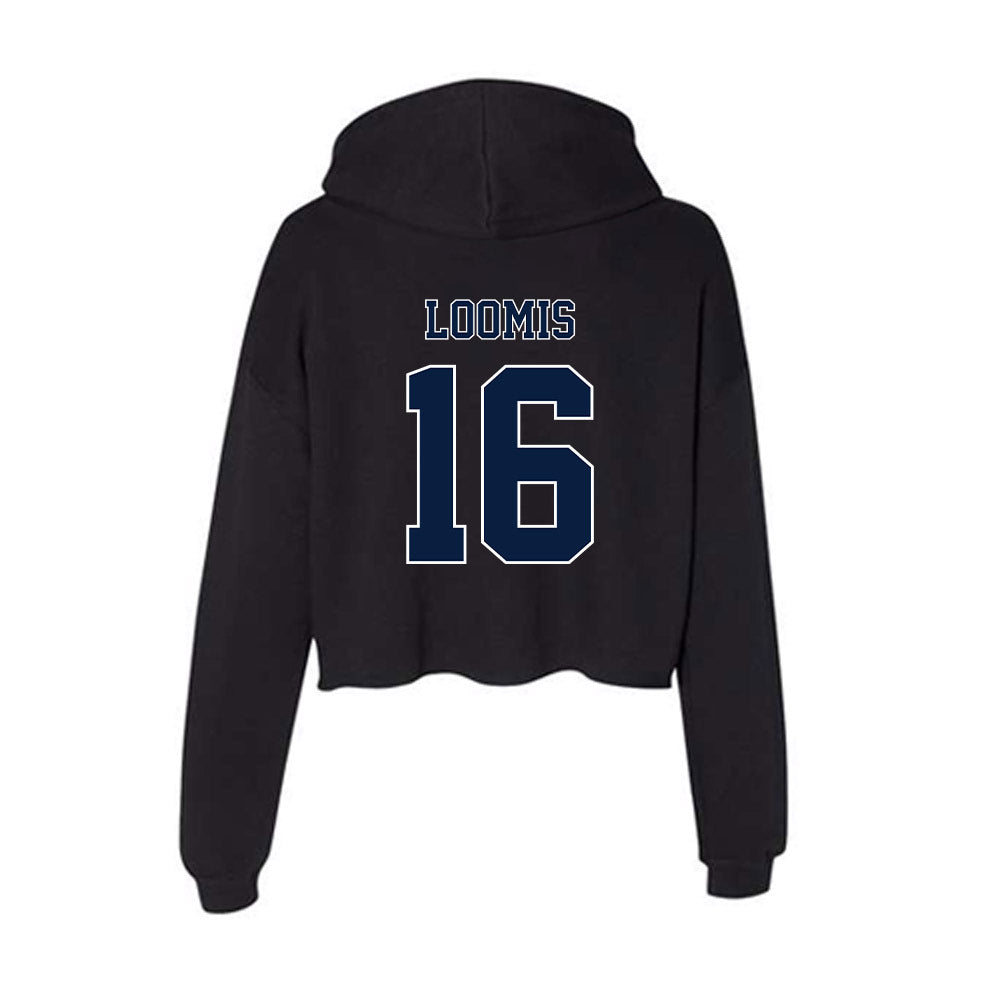  - NCAA Women's Soccer : Olivia Loomis - Women's Crop Fleece Hoodie-1