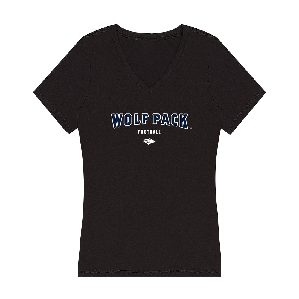 Nevada - NCAA Football : Keegan Perea - Women's V-Neck T-Shirt-0