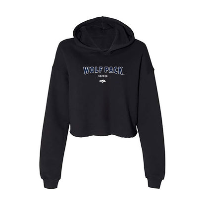 Nevada - NCAA Women's Soccer : Olivia Koop - Women's Crop Fleece Hoodie-0