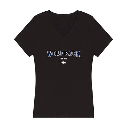Nevada - NCAA Women's Tennis : Kennedy Robinson - Women's V-Neck T-Shirt-0