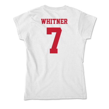 Ball State - NCAA Football : Ashton Whitner - Classic Shersey Soft Style Women’s T-Shirt-1
