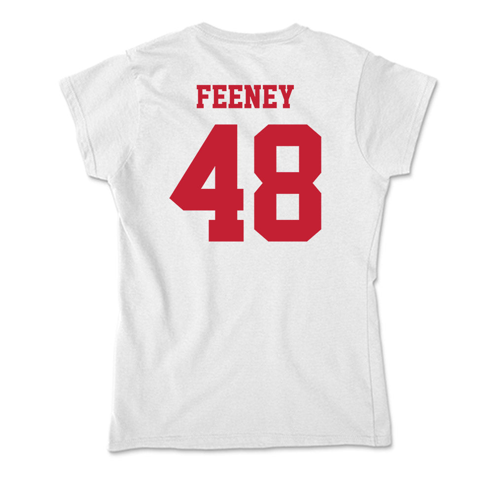 Ball State - NCAA Football : Samuel Feeney - Classic Shersey Soft Style Women’s T-Shirt-1