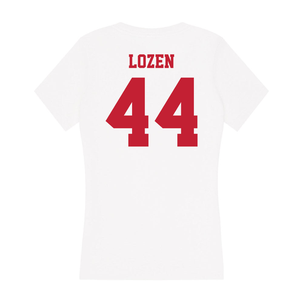 Ball State - NCAA Football : Kyle Lozen - Classic Shersey Women's V-Neck T-Shirt-1