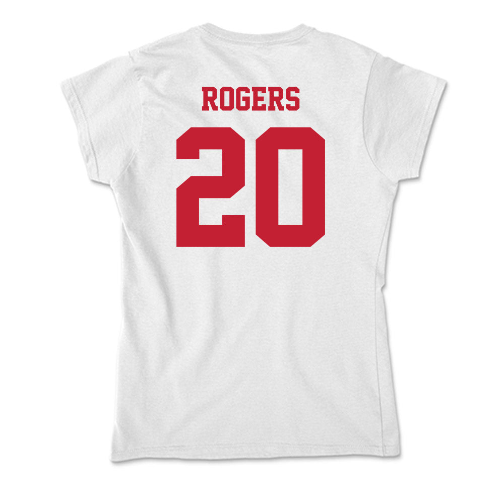 Ball State - NCAA Men's Volleyball : Patrick Rogers - Classic Shersey Soft Style Women’s T-Shirt-1