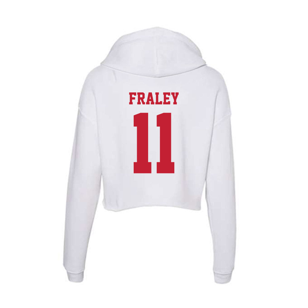 Ball State - NCAA Women's Soccer : Lexi Fraley - Classic Shersey Women's Crop Fleece Hoodie-1