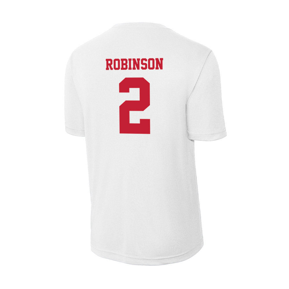 Ball State - NCAA Football : Ty Robinson - Classic Shersey Activewear T-Shirt-1