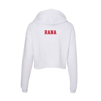Ball State - NCAA Women's Tennis : Priyanka Rana - Classic Shersey Women's Crop Fleece Hoodie-1