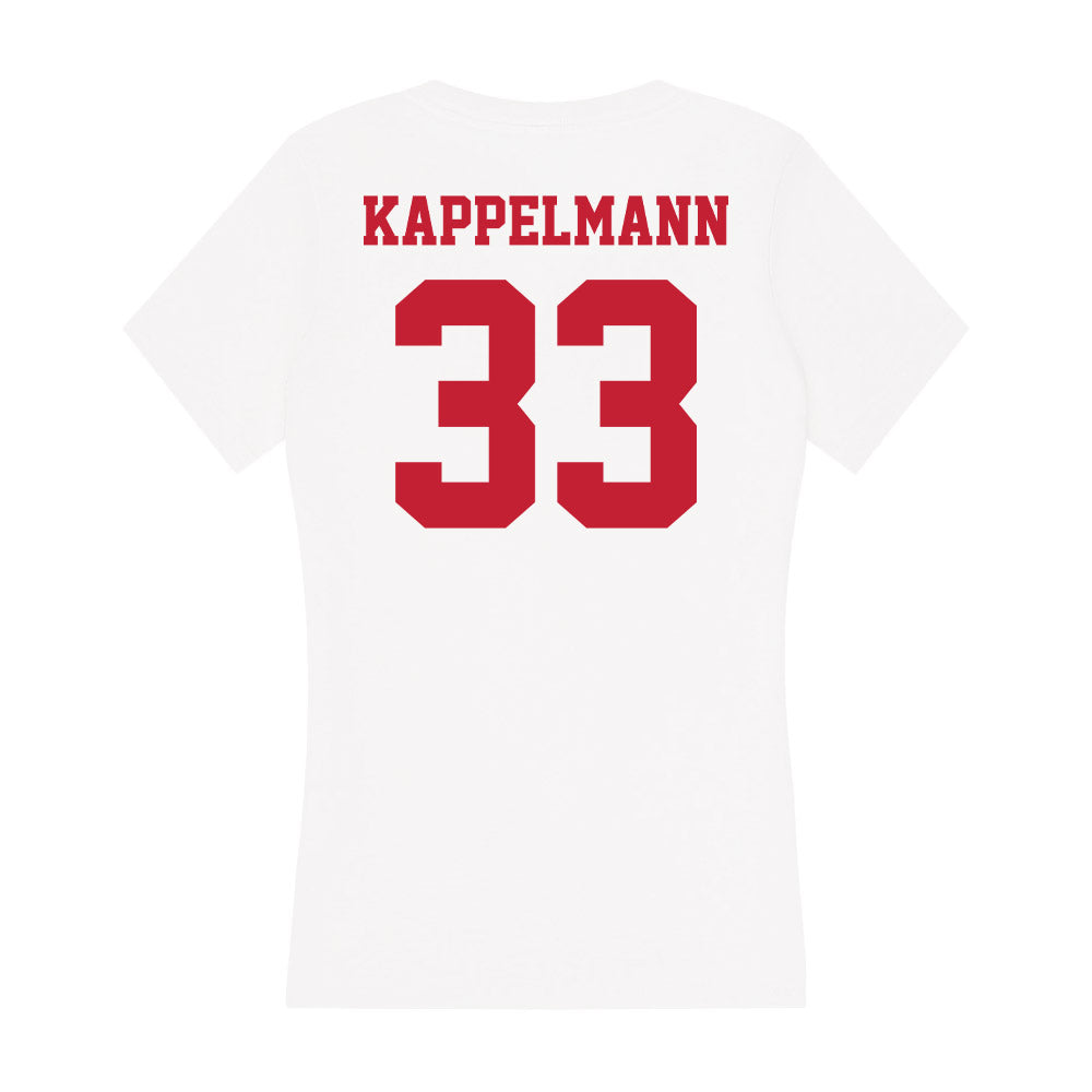 Ball State - NCAA Women's Soccer : Kaylie Kappelmann - Classic Shersey Women's V-Neck T-Shirt-1