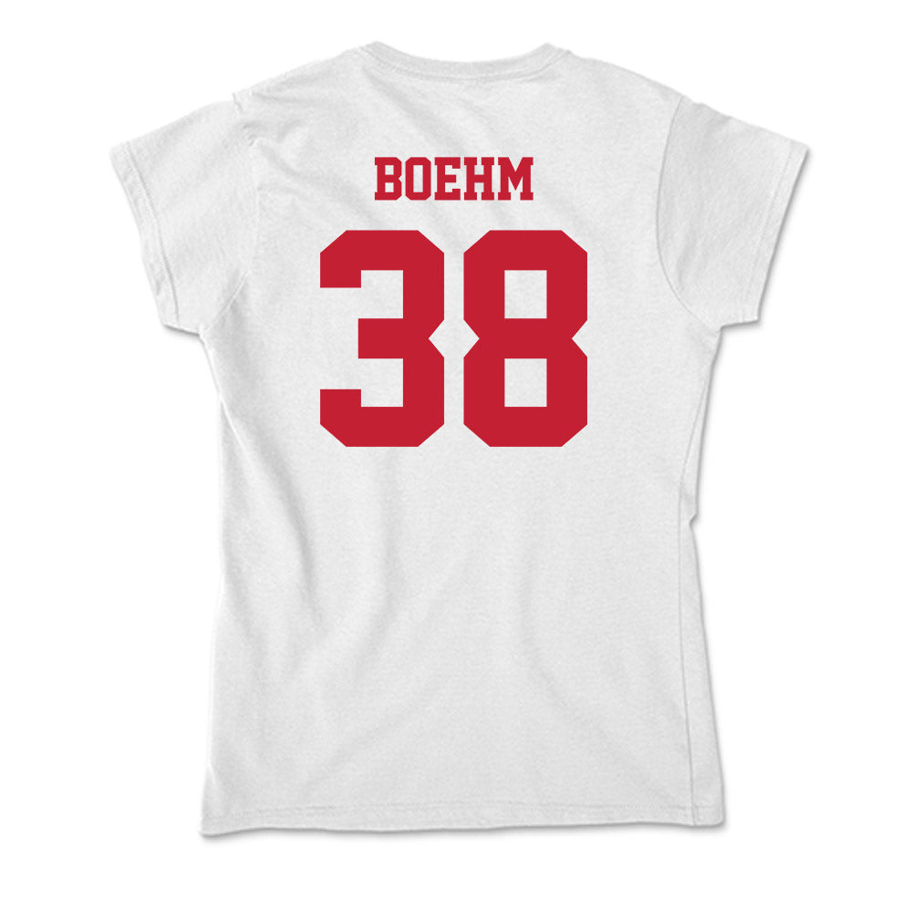 Ball State - NCAA Football : Brody Boehm - Classic Shersey Soft Style Women’s T-Shirt-1