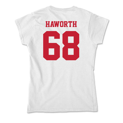 Ball State - NCAA Football : Grant Haworth - Classic Shersey Soft Style Women’s T-Shirt-1