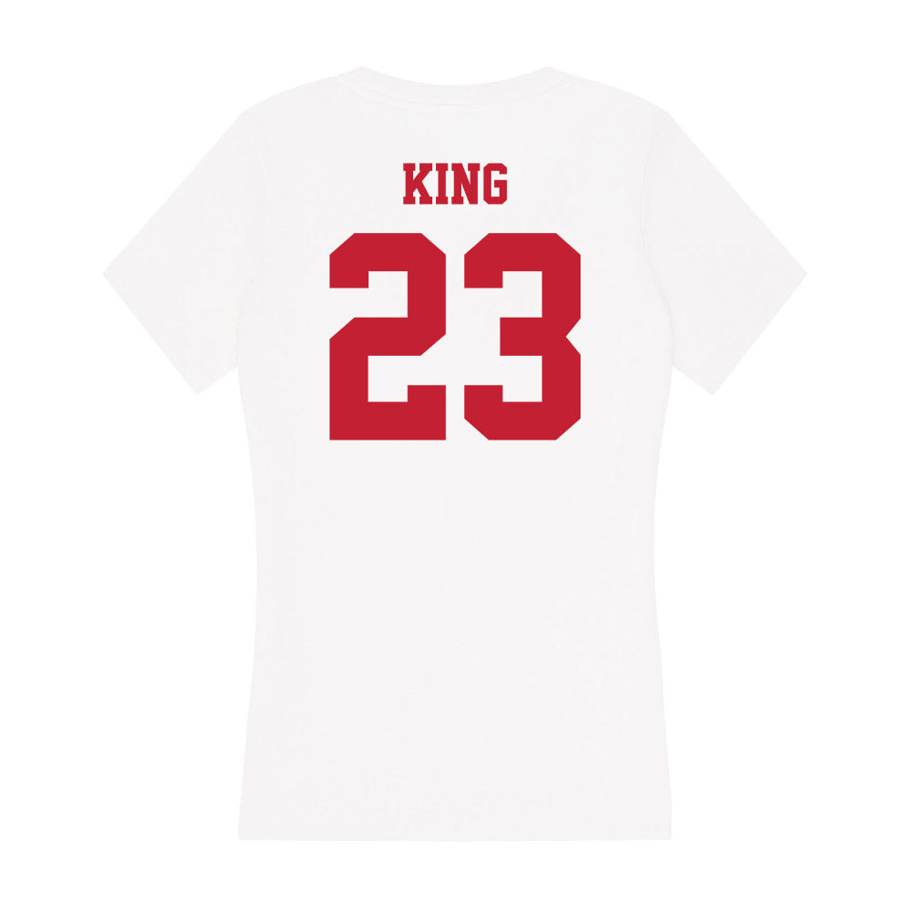  - NCAA Baseball : Houston King - Classic Shersey Women's V-Neck T-Shirt-1
