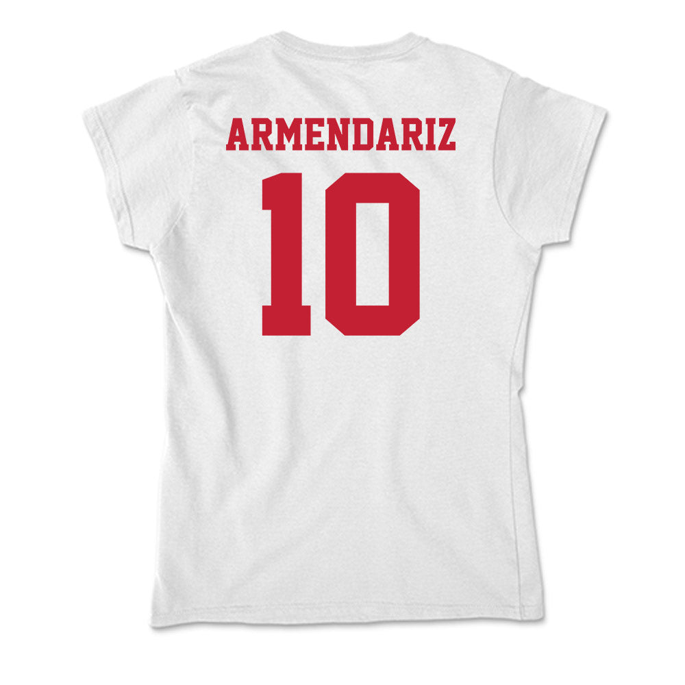 Ball State - NCAA Softball : Jazmyne Armendariz - Classic Shersey Soft Style Women’s T-Shirt-1