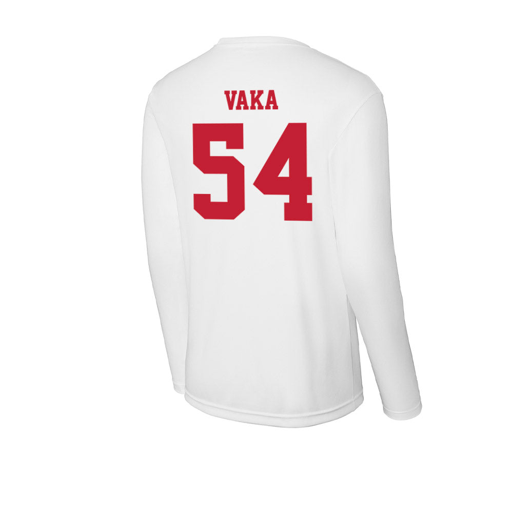 Ball State - NCAA Football : Spencer Vaka - Classic Shersey Activewear Long Sleeve T-Shirt-1