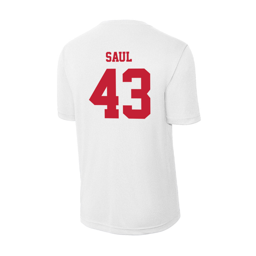 Ball State - NCAA Football : Adam Saul - Classic Shersey Activewear T-Shirt-1