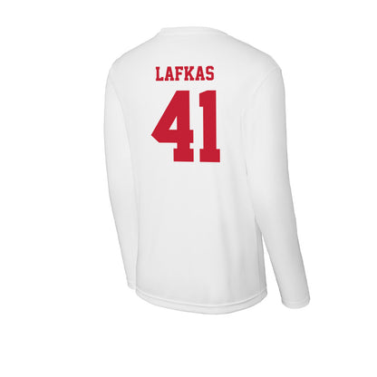 Ball State - NCAA Baseball : Joe Lafkas - Classic Shersey Activewear Long Sleeve T-Shirt-1