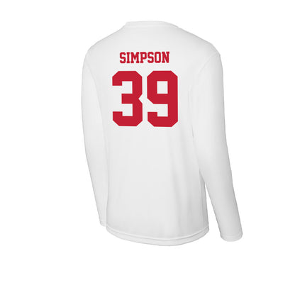 Ball State - NCAA Football : Zavier Simpson - Classic Shersey Activewear Long Sleeve T-Shirt-1