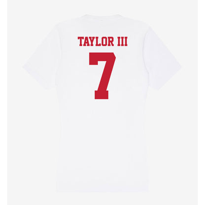 Ball State - NCAA Football : Walter Taylor III - Classic Shersey Women's V-Neck T-Shirt-1
