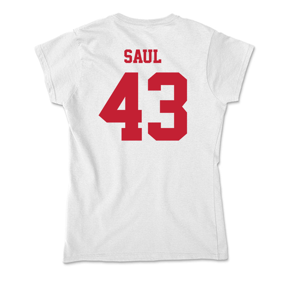 Ball State - NCAA Football : Adam Saul - Classic Shersey Soft Style Women’s T-Shirt-1