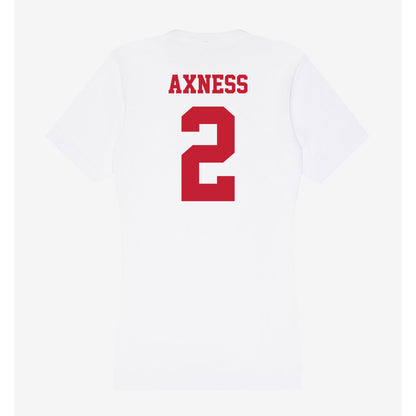 Ball State - NCAA Women's Volleyball : Reese Axness - Classic Shersey Women's V-Neck T-Shirt-1