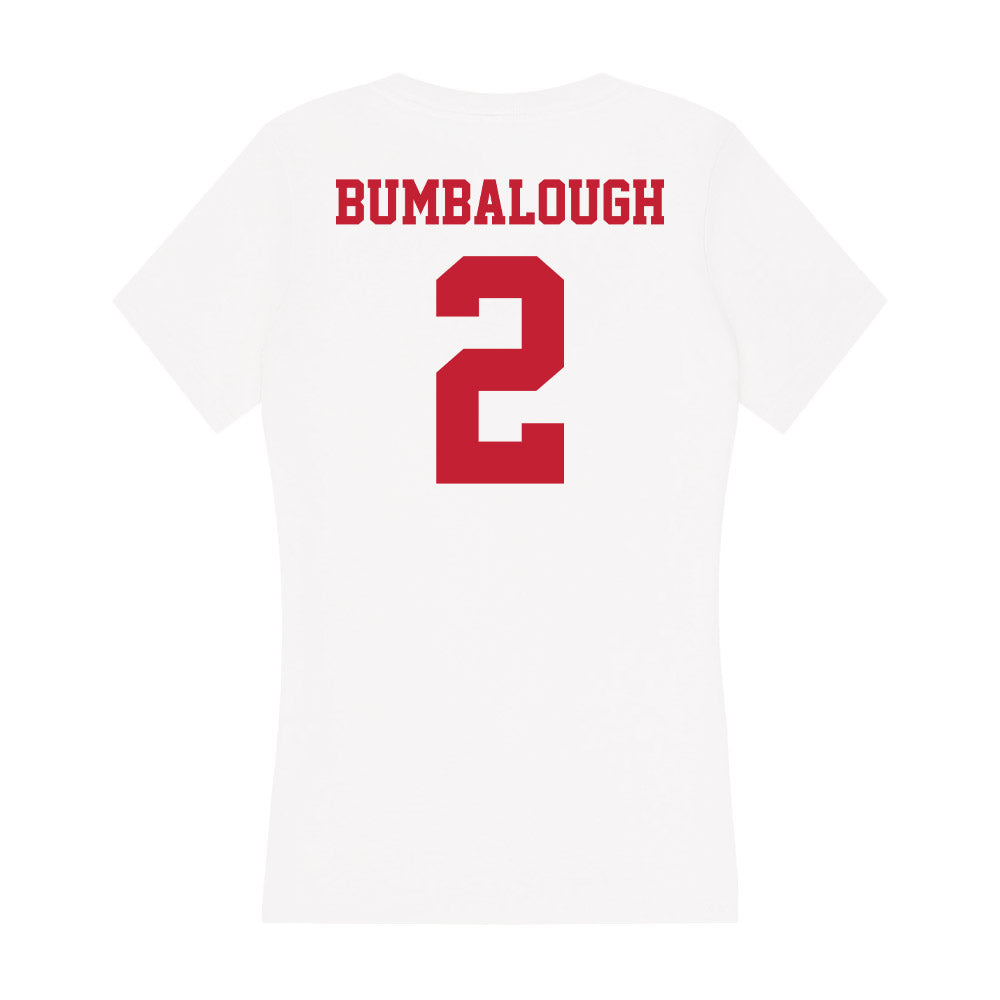 Ball State - NCAA Men's Basketball : Luke Bumbalough - Classic Shersey Women's V-Neck T-Shirt-1