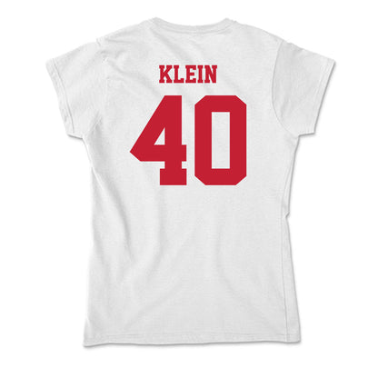 Ball State - NCAA Baseball : Sam Klein - Classic Shersey Soft Style Women’s T-Shirt-1