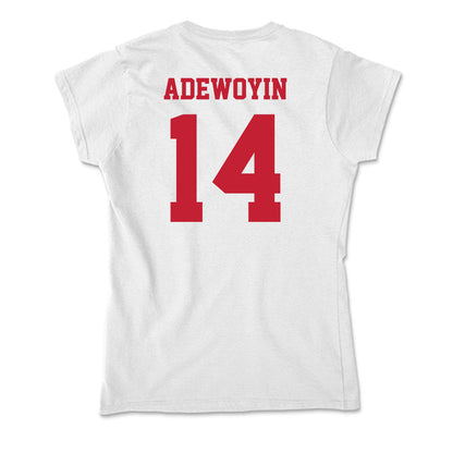 Ball State - NCAA Football : Tobi Adewoyin - Classic Shersey Soft Style Women’s T-Shirt-1