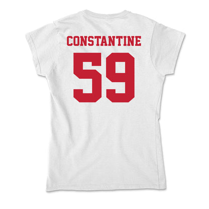 Ball State - NCAA Football : Jackson Constantine - Classic Shersey Soft Style Women’s T-Shirt-1
