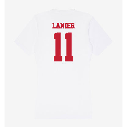 Ball State - NCAA Football : Donovan Lanier - Classic Shersey Women's V-Neck T-Shirt-1