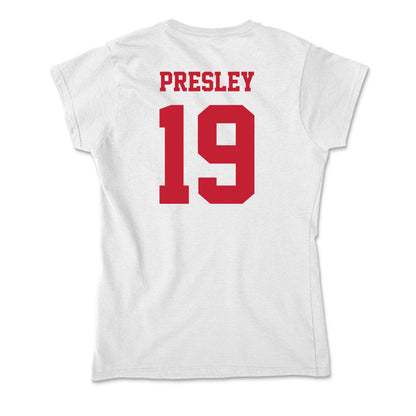 Ball State - NCAA Football : Nick Presley - Classic Shersey Soft Style Women’s T-Shirt-1